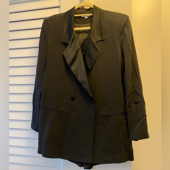 WeWoreWhat Black Blazer Romper - Picture 4 of 7